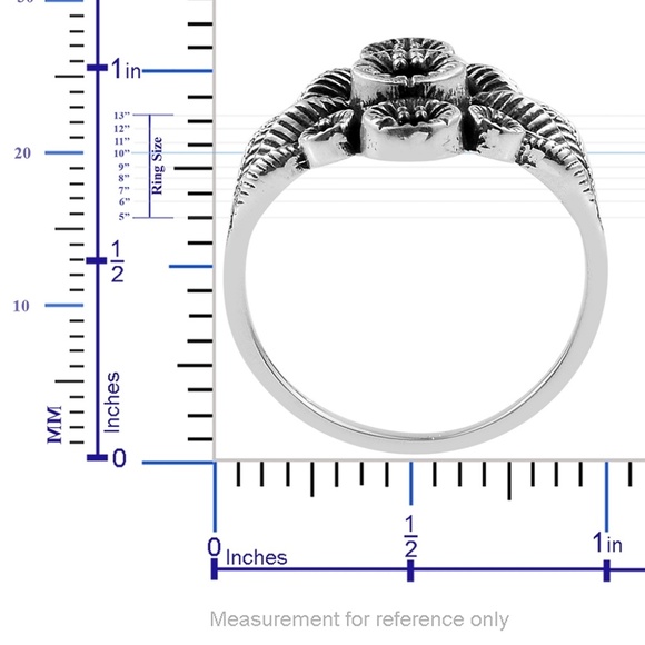 Sterling Silver Ring (Size 7.0) (4.6 g) - Picture 4 of 4